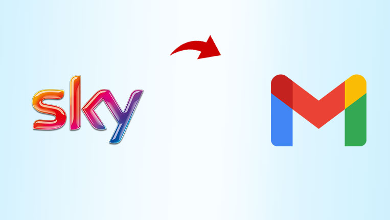 SKY Mail to Gmail Account