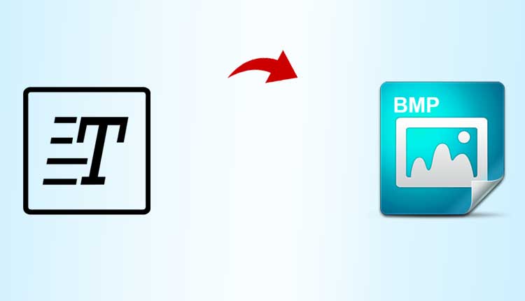text to bmp format