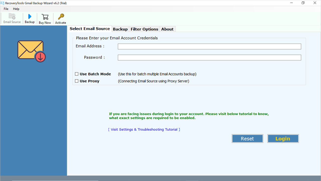 tool to export Gmail to MBOX